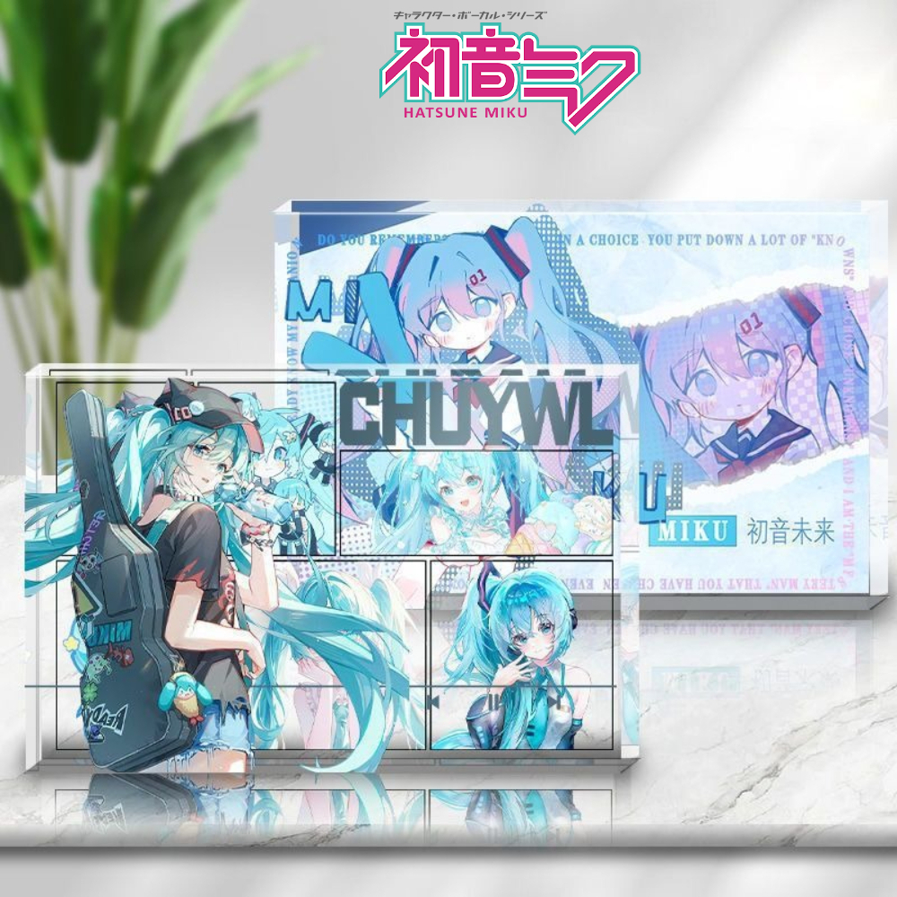 Anime Cosplay In Japan - Hatsune Miku Anime Merch Photo Frame
