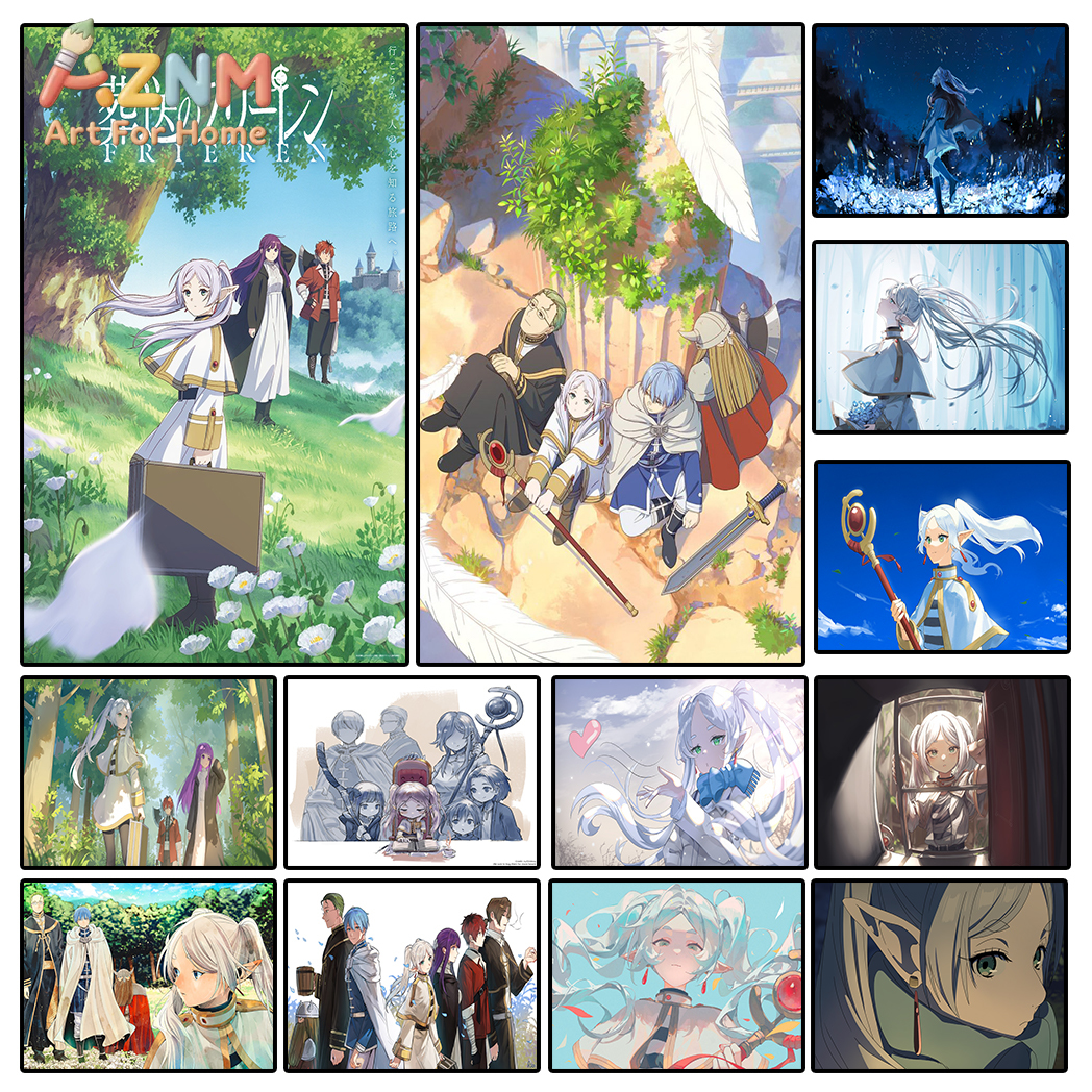 Anime Cosplay Wallpaper - Japanese Anime Cartoon Wall Art Poster