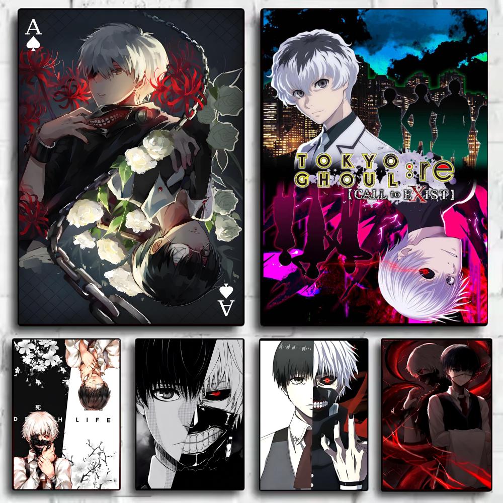 Anime Cosplay Wallpaper - T-Tokyo Ghoul Anime Poster Stickers HD