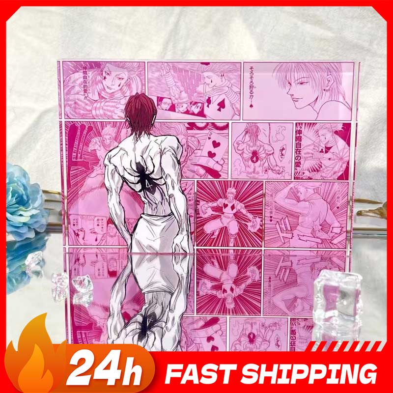 Anime Cosplay In Japan - HUNTER Anime Peripherals Hisoka Figure Acrylic
