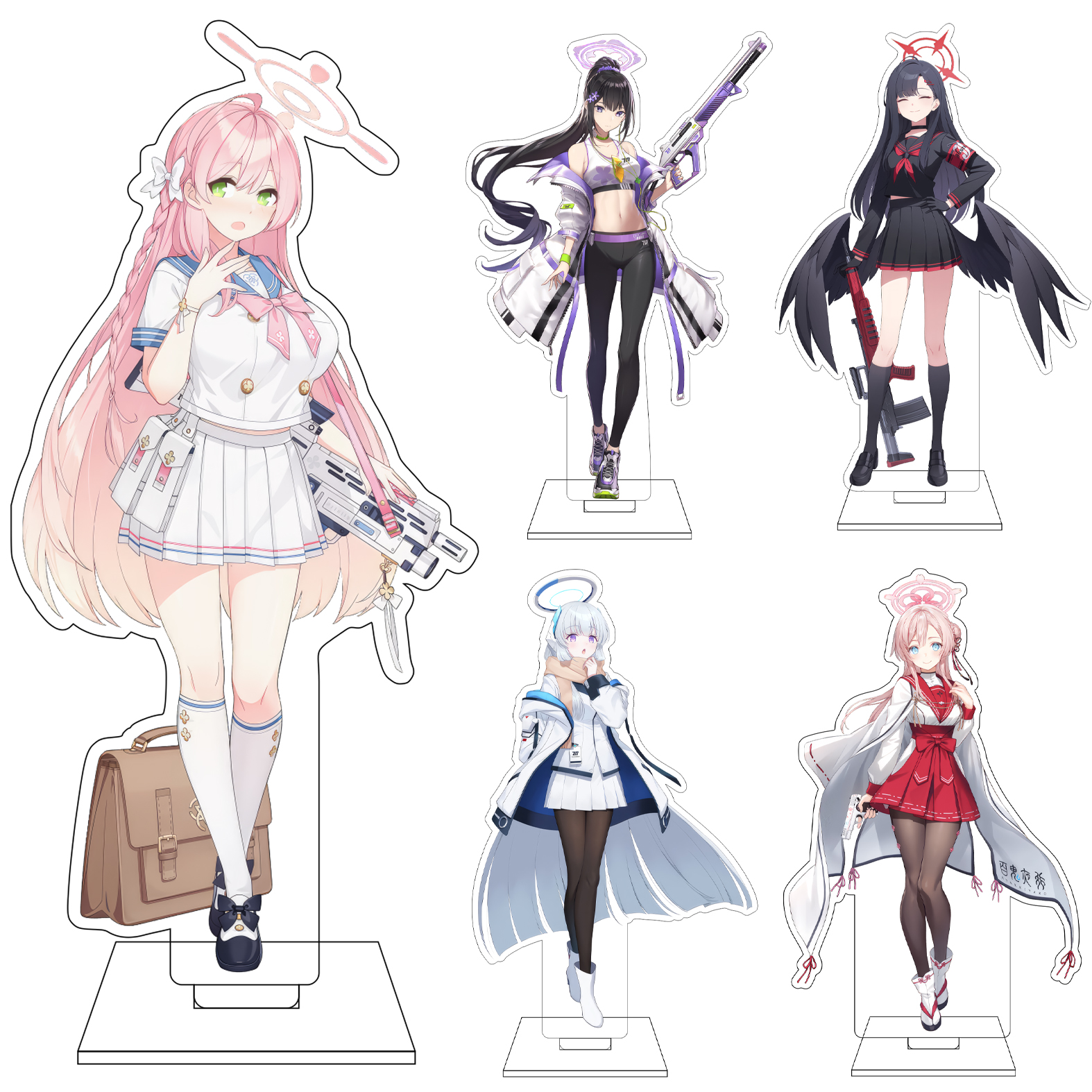 Anime Cosplay In Japan - 16CM Anime Blue Archive Cosplay Acrylic