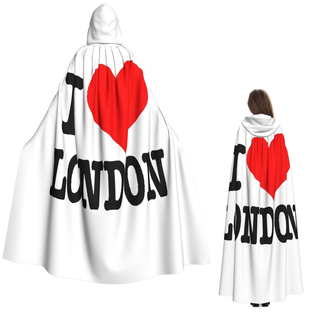 Anime Cosplay London - London UK England Long Hooded Cloak
