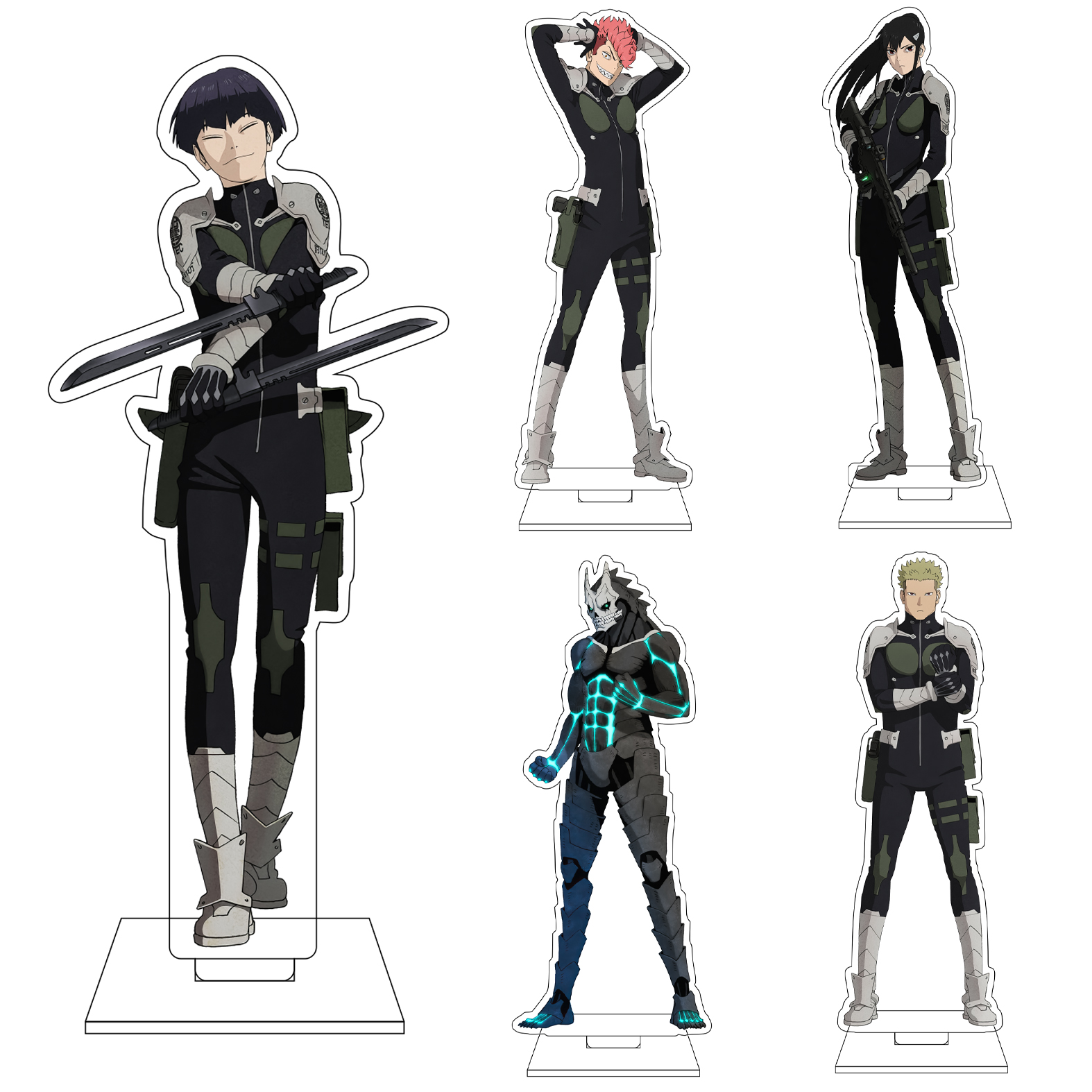 Anime Cosplay In Japan - 16CM Anime Kaiju No.8 Cosplay Acrylic