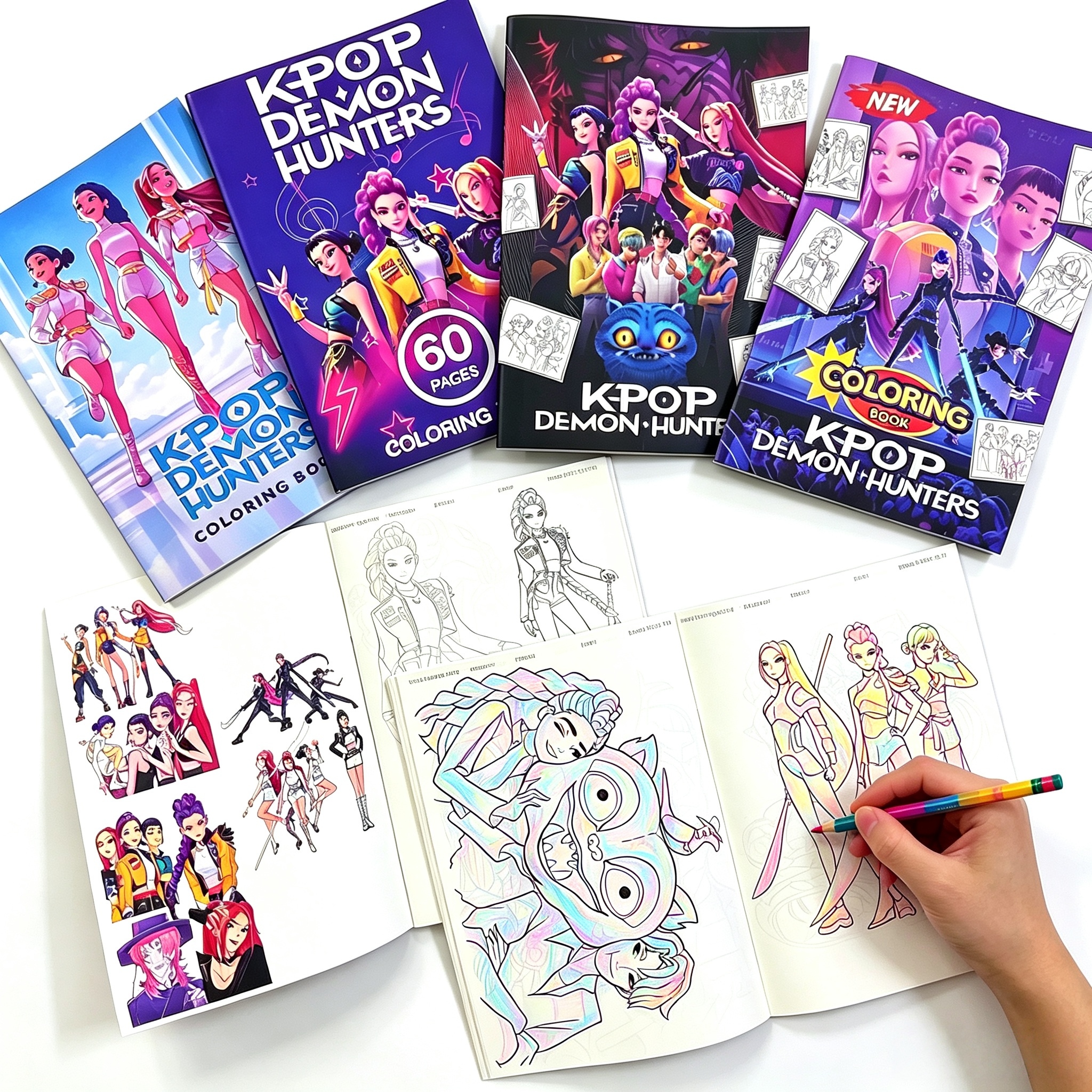 Anime Cosplay Diy - Anime Coloring Book for Kids Adults