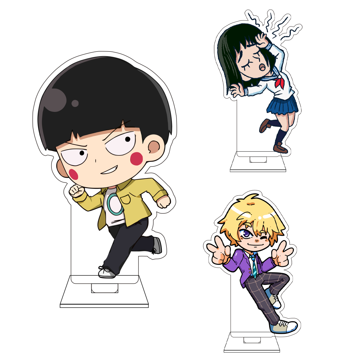 10CM Anime Mobu Saiko Hyaku Co - Anime Cosplay Cute review and price