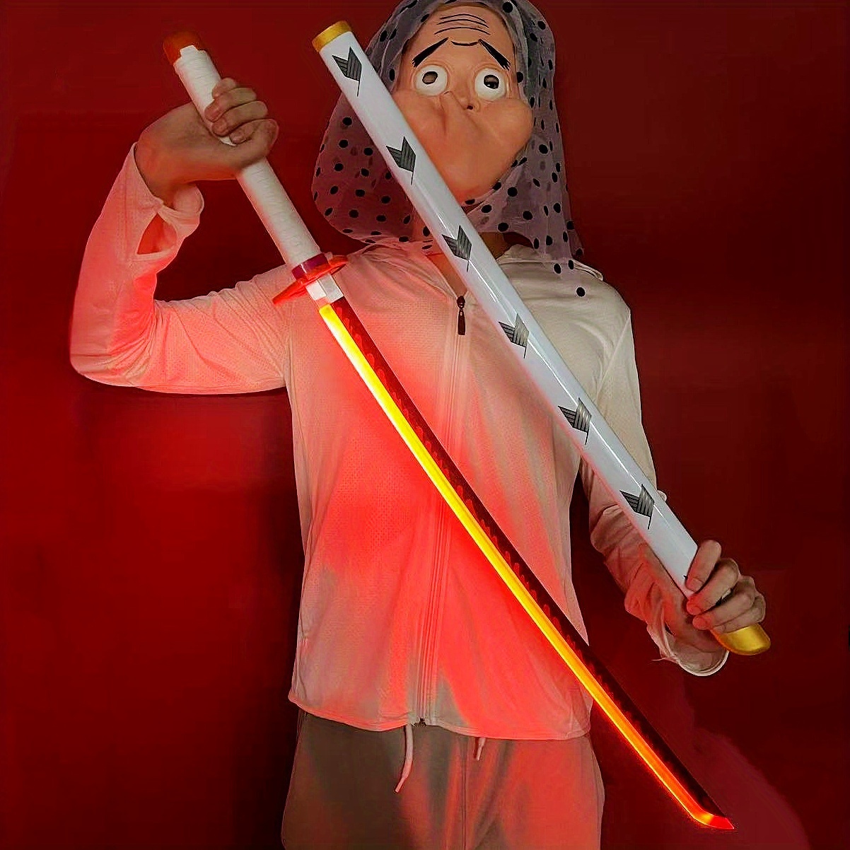 Luminous Demon Slayer Katana L - Anime Cosplay Real review and price