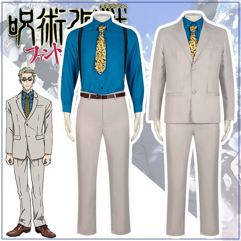 Overtime Sorcerer Kento Nanami - Anime Cosplay Jujutsu Kaisen review and price