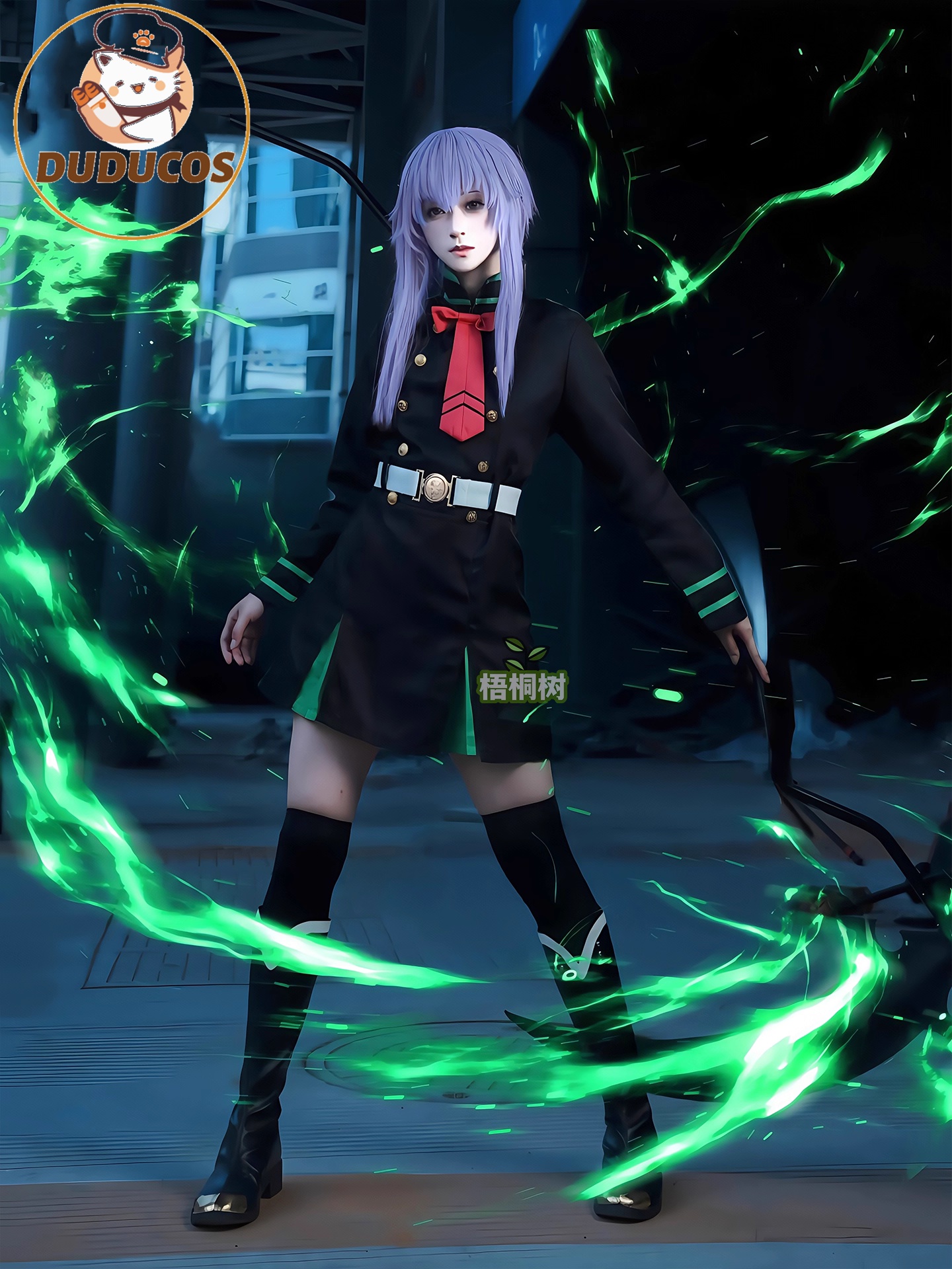 Anime Seraph of The End Shinoa - Anime Cosplay Wig review and price