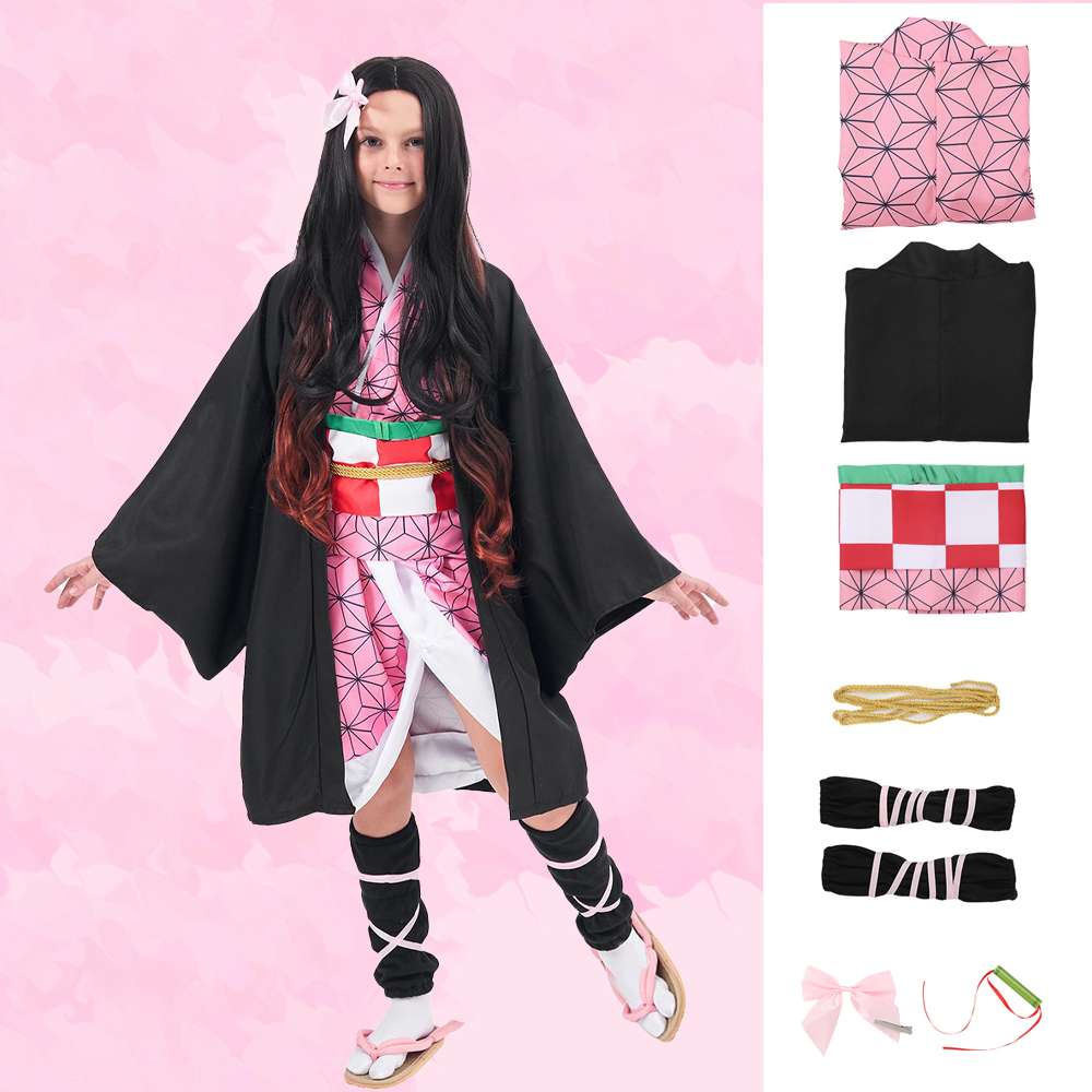 Complete Nezuko Kamado Cosplay - Convention Cosplay Anime review and price
