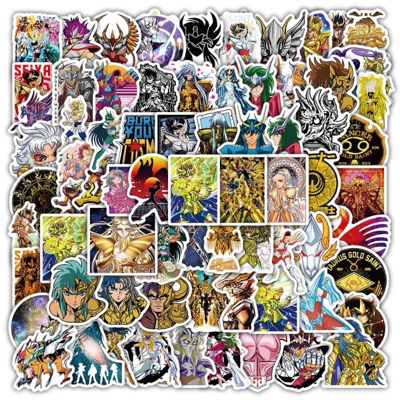 101Pcs Saint Seiya Anime Stick - Anime Cosplay Diy review and price