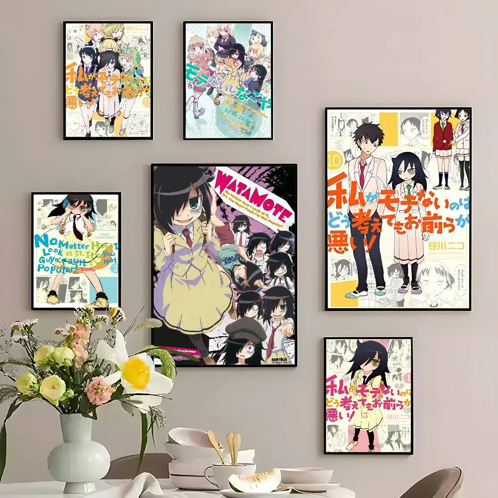 Anime W-Watamote Kuroki Tomoko - Anime Cosplay Wallpaper review and price