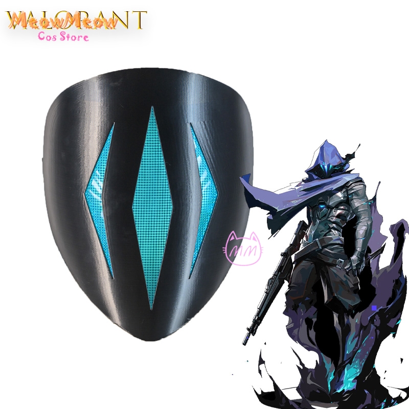 VALORANT Omen Paranoia Glowing - Anime Cosplay Diy review and price