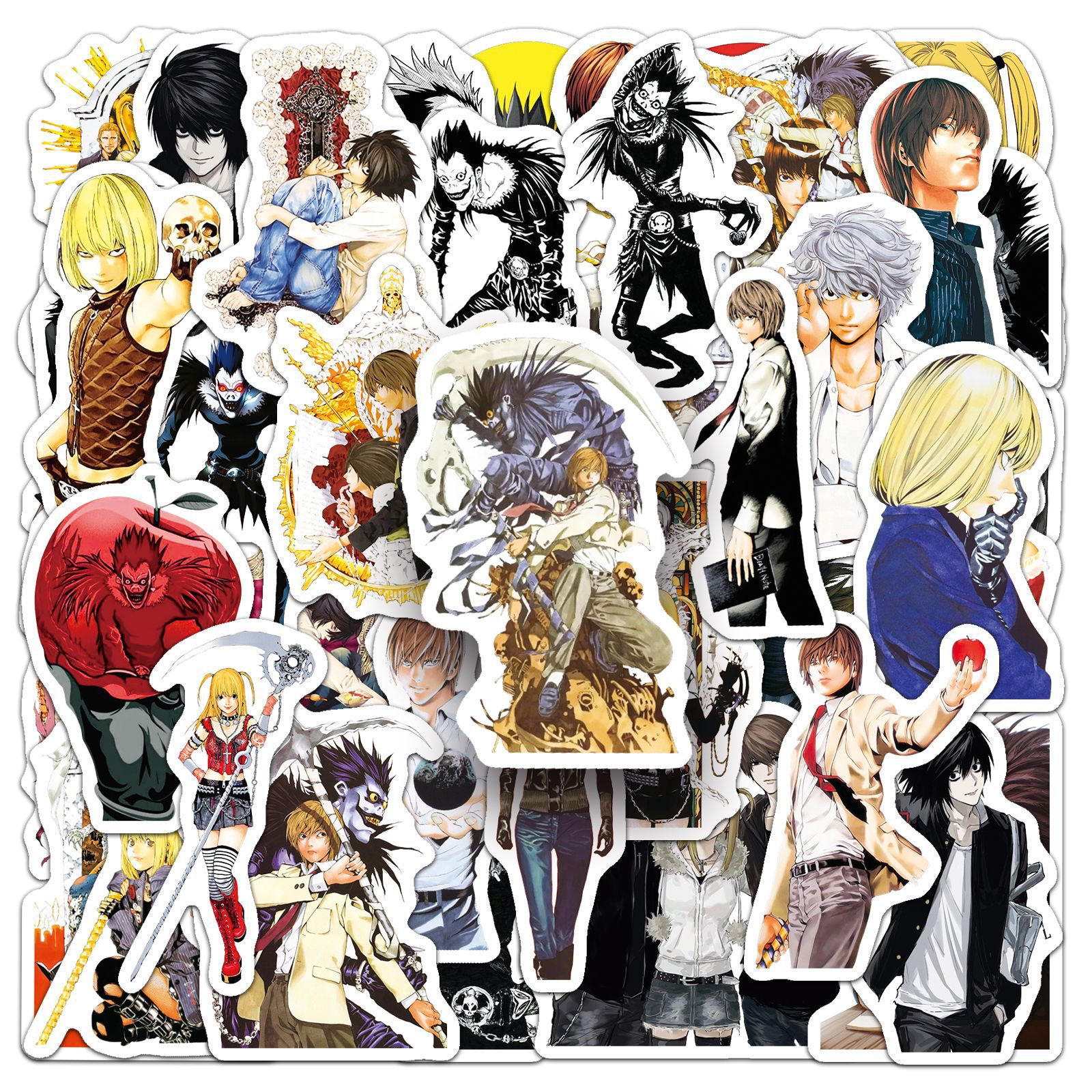 50PCS Death Note Stickers Yaga - Death Note Replica review and price