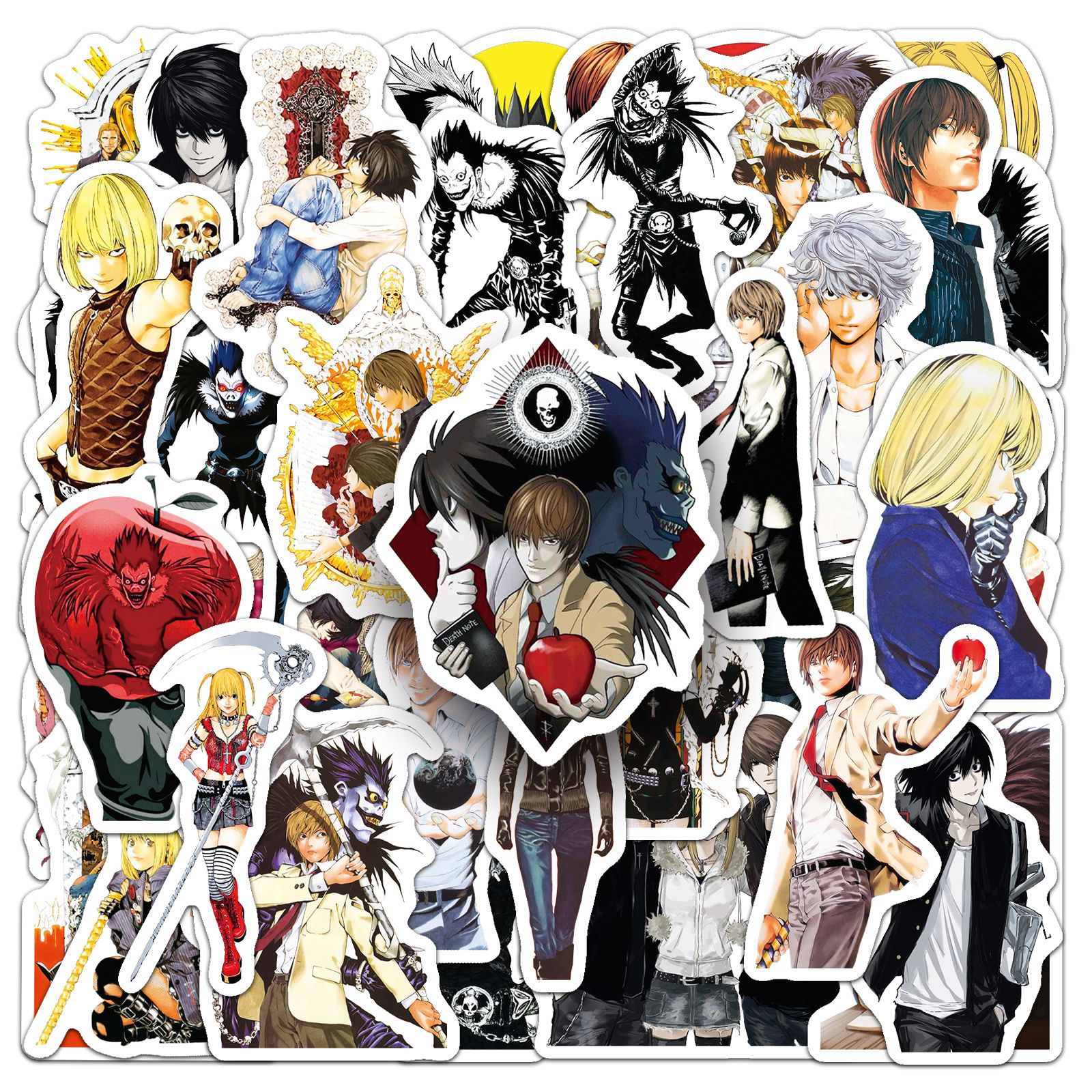 50PCS Death Note Stickers Yaga - Death Note Replica review and price