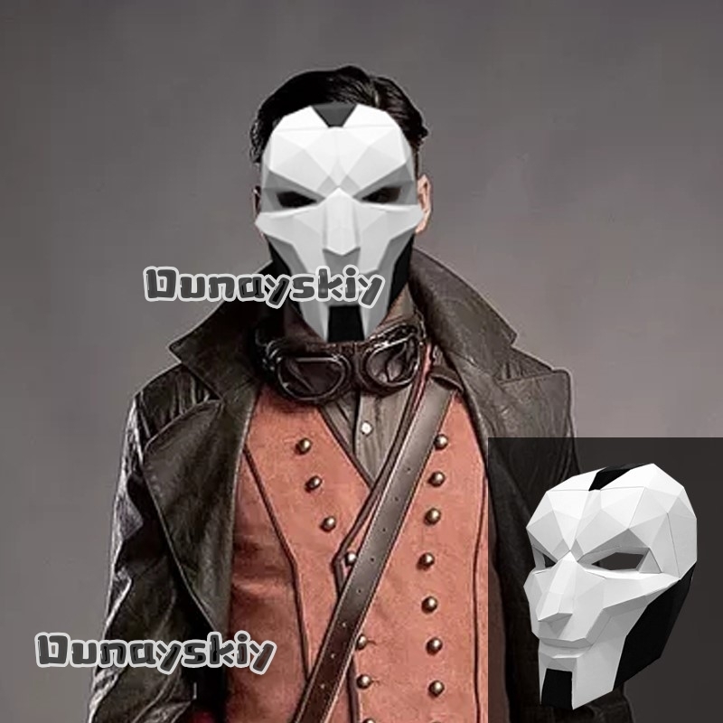 AKhada Jhin Oni Mask DIY Paper - Anime Cosplay Diy review and price