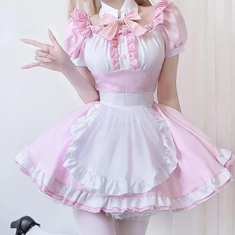 Sweet Cute Cat Lolita Pink Dre - Anime Cosplay Cat review and price