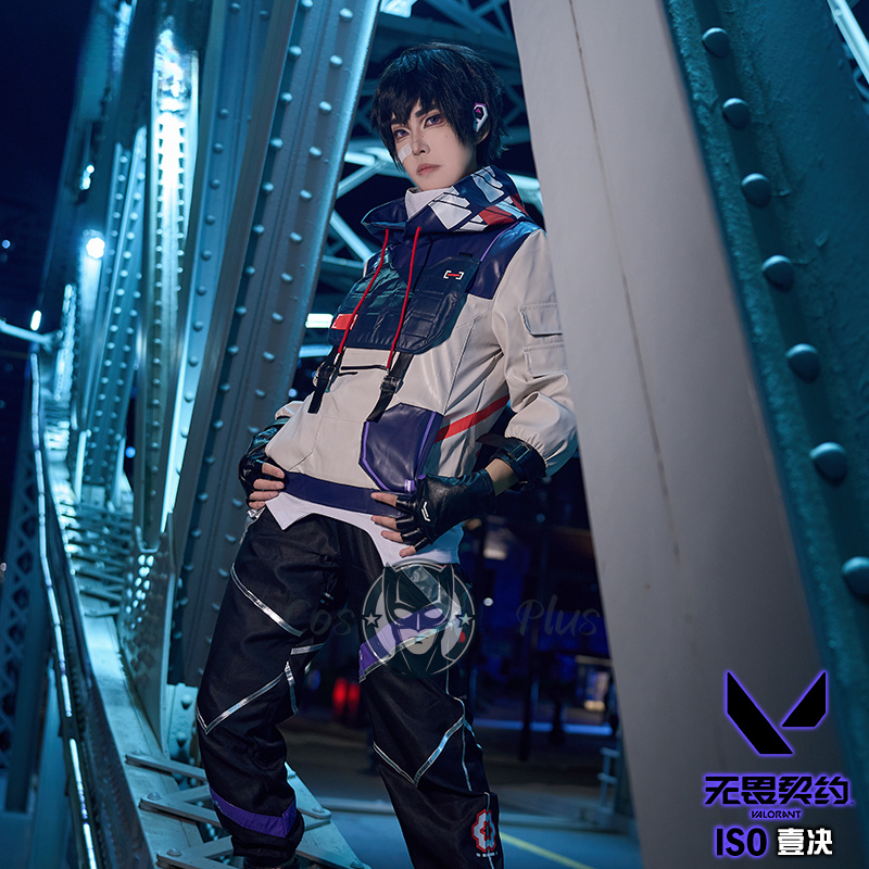 ISO Cosplay Valorant Costume H - Anime Cosplay Dress For Men review and price