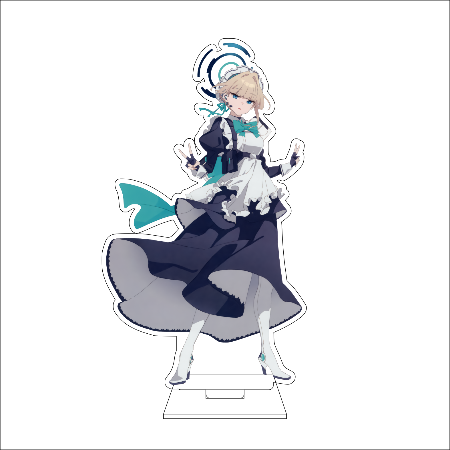 16CM Anime Blue Archive Cospla - Anime Cosplay In Japan review and price