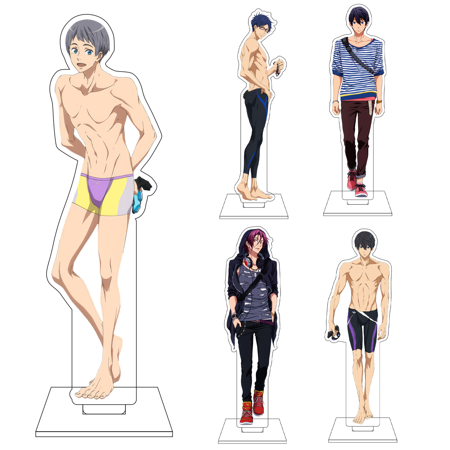 16CM Anime Free! Cosplay Acryl - Anime Cosplay In Japan review and price