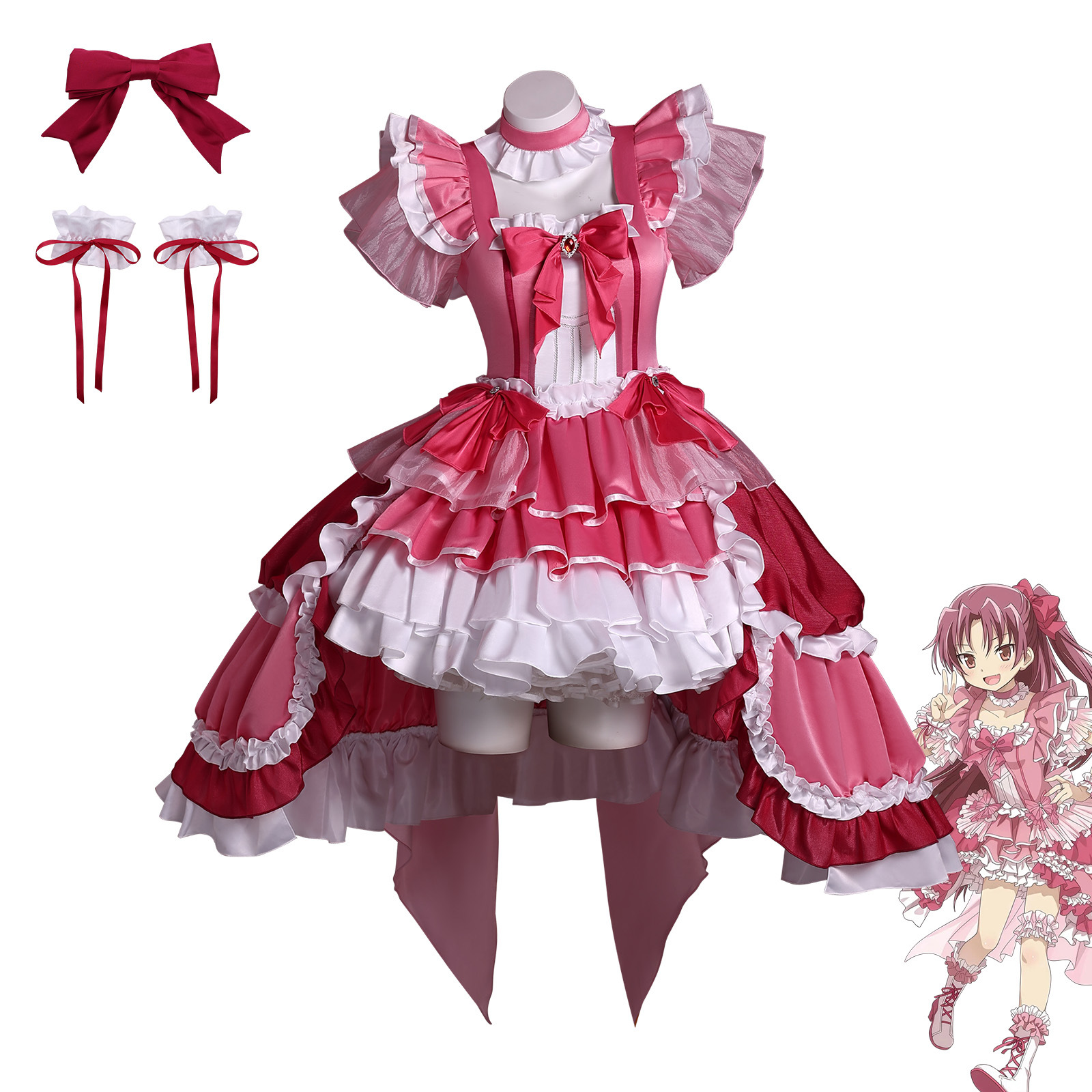 Sakura Kyouko Cosplay Costume  - Anime Cosplay Diy review and price