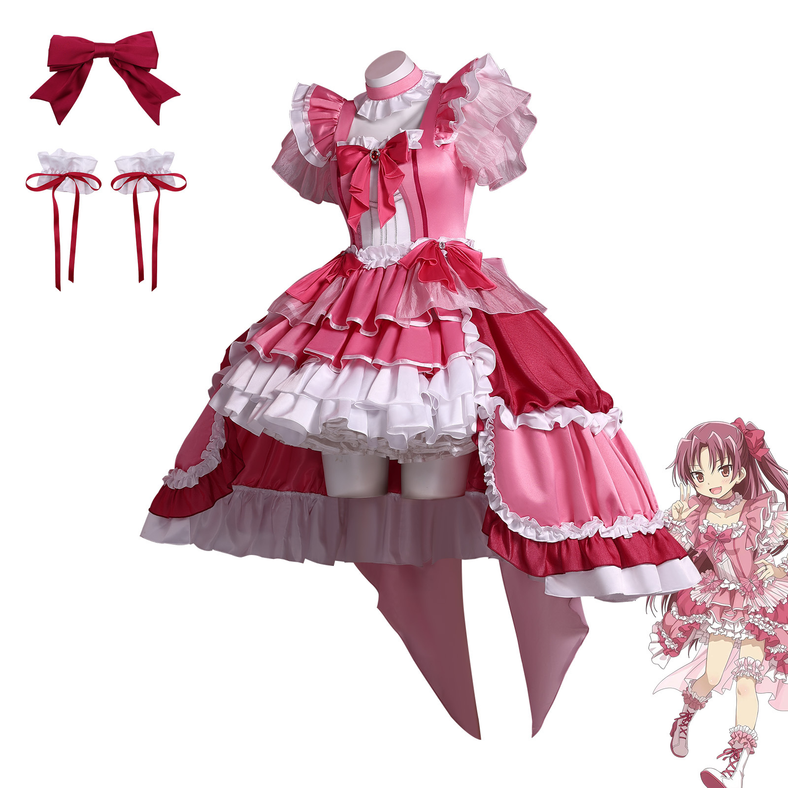 Sakura Kyouko Cosplay Costume  - Anime Cosplay Diy review and price