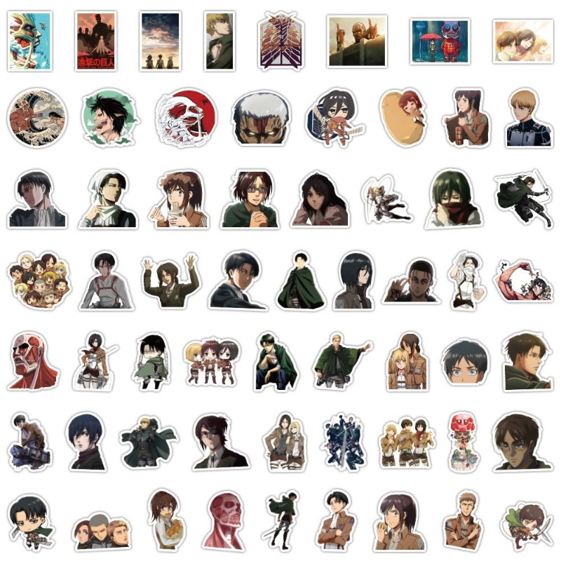 60Pcs Attack on Titan Anime St - Anime Cosplay Diy review and price