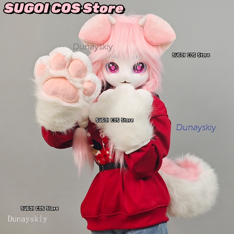 aBcSCS*Fursuit Head Kigurumi C - Anime Cosplay Cat review and price