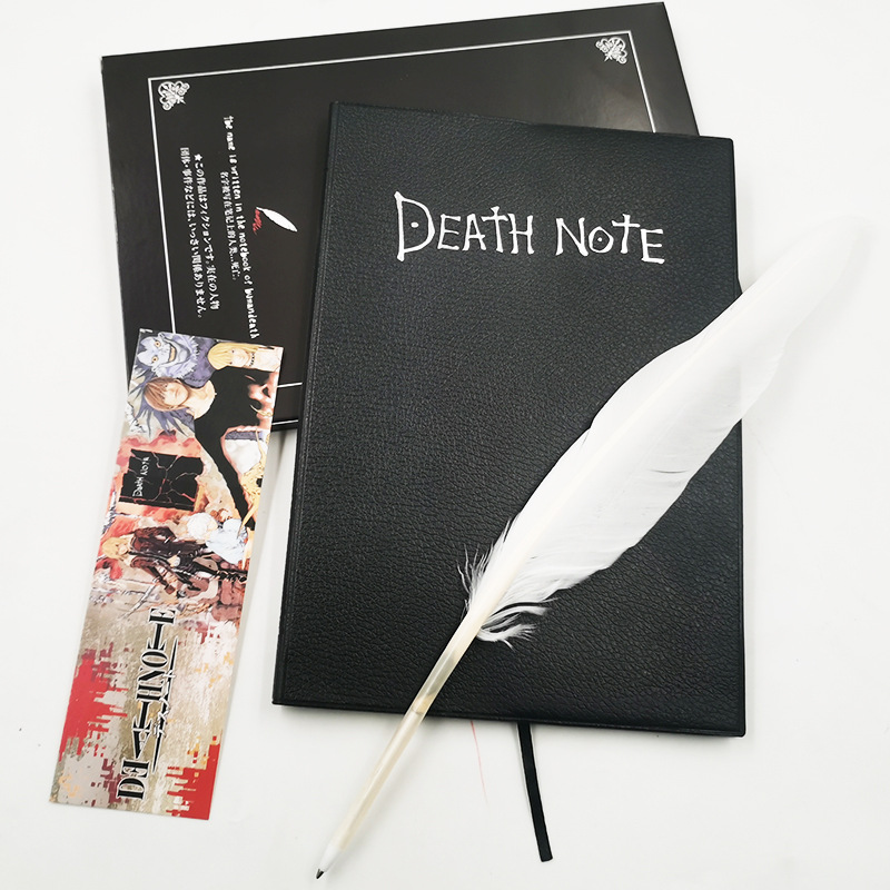 Death Note Notebook Set Leathe - Death Note Replica review and price
