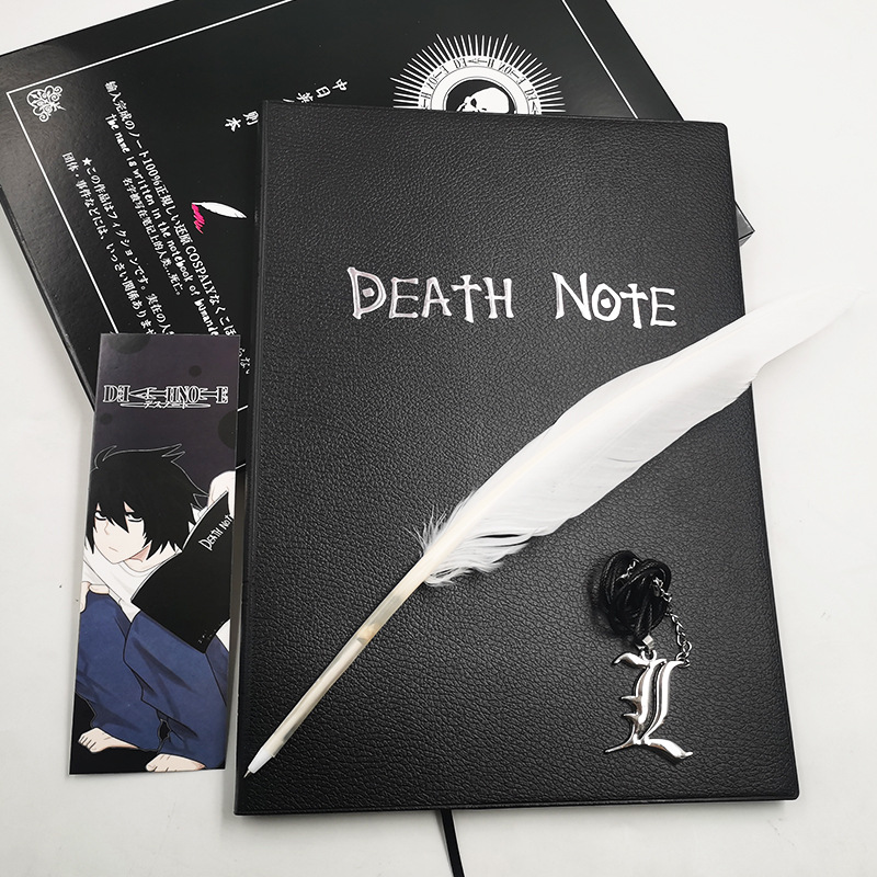 Death Note Notebook Set Leathe - Death Note Replica review and price