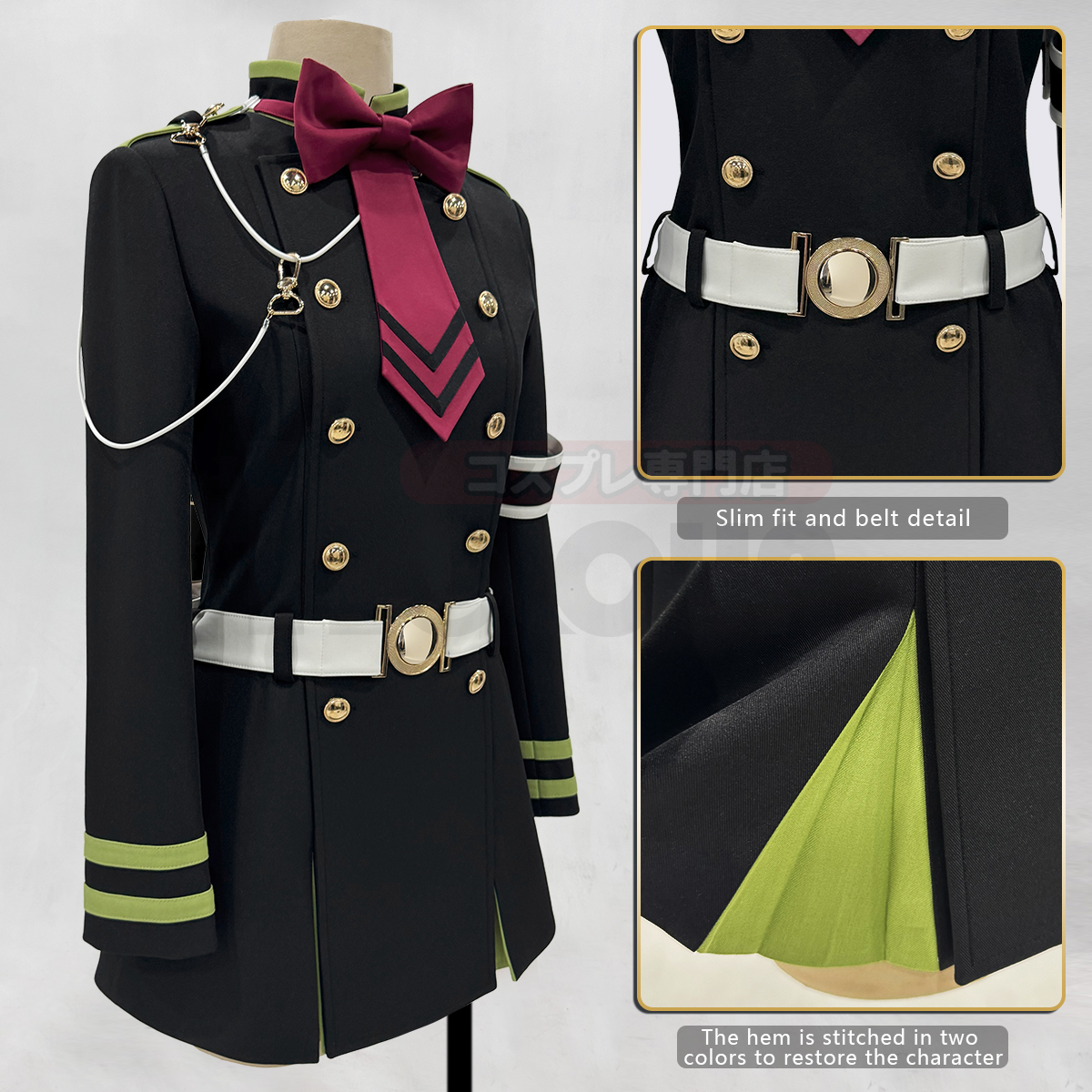 HOLOUN Seraph Of The End Anime - Convention Cosplay Anime review and price