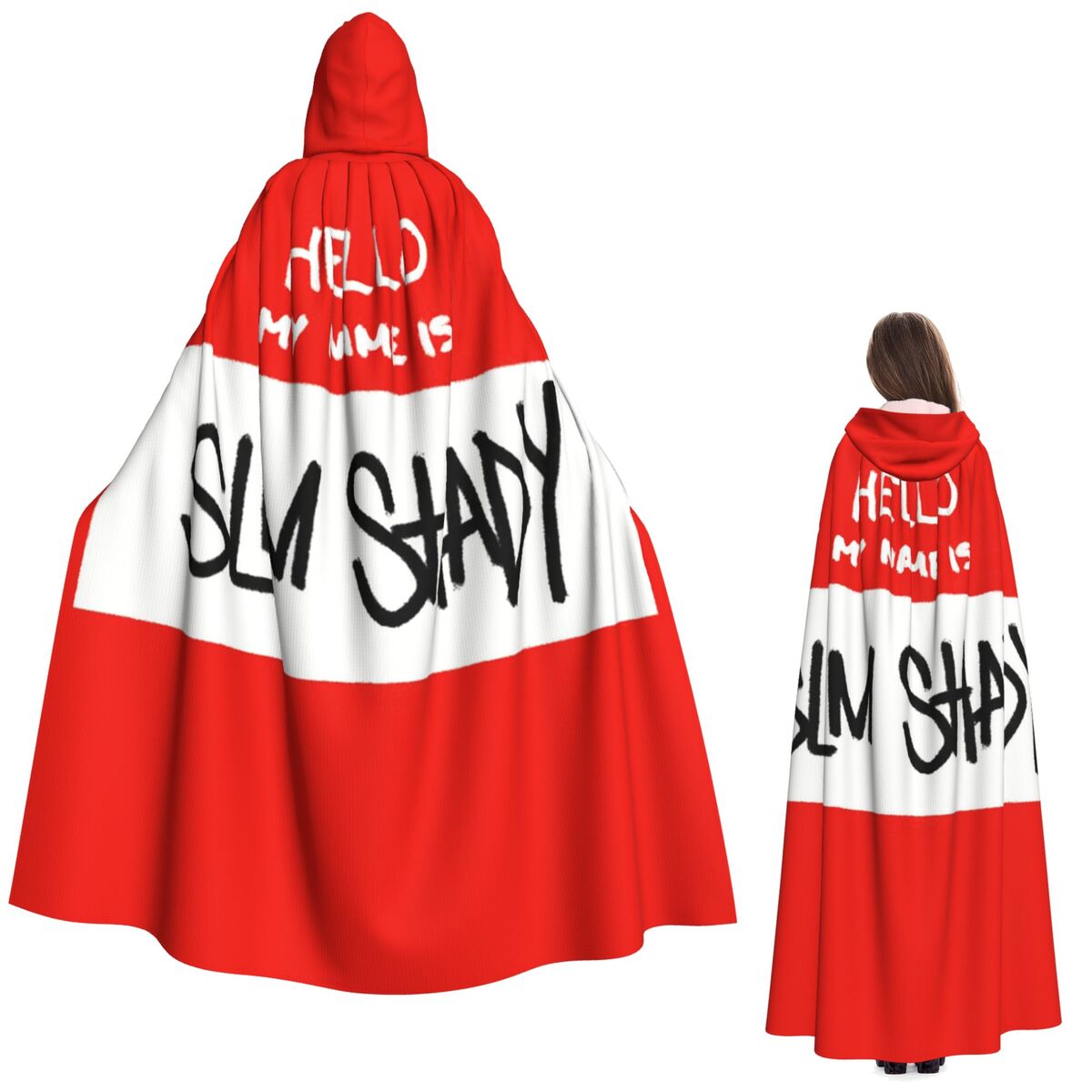 Hello My Name Is Slim Shady Em - Anime Cosplay Name review and price