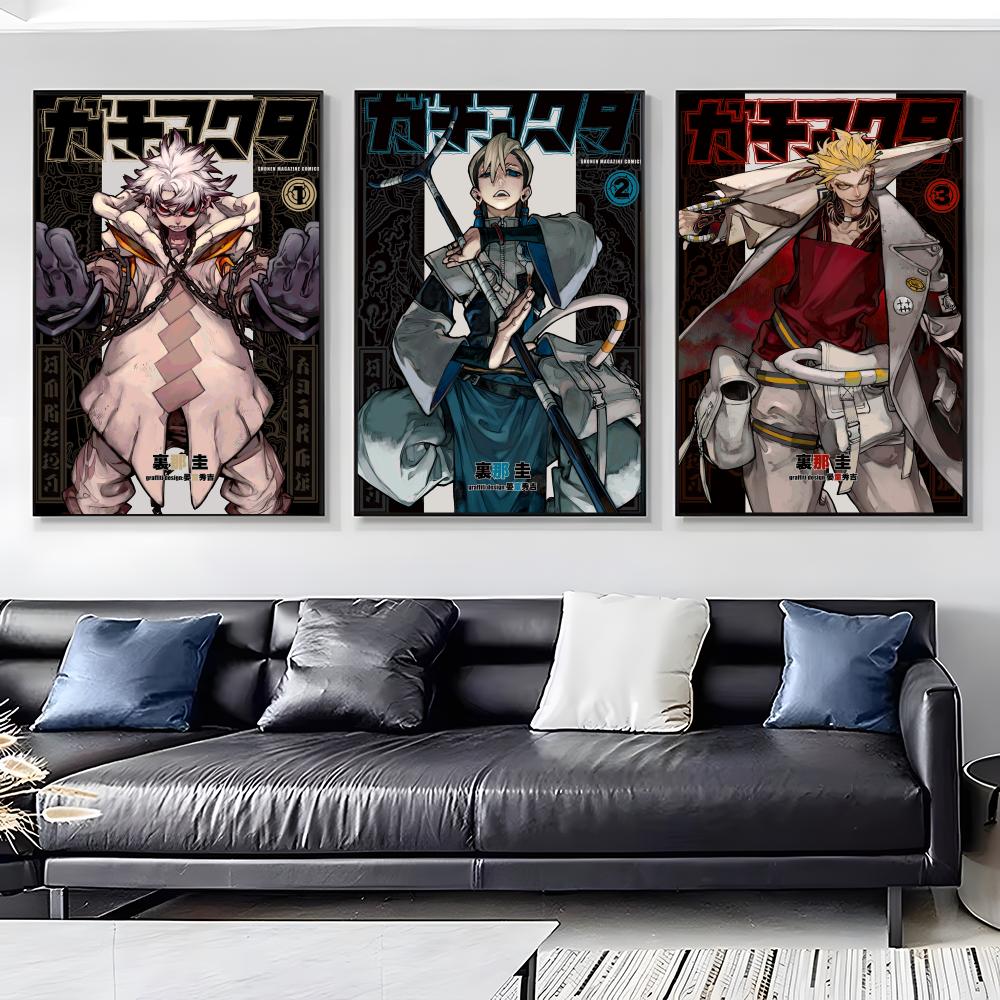 Anime G-GACHIAKUTA Poster Stic - Anime Cosplay Wallpaper review and price