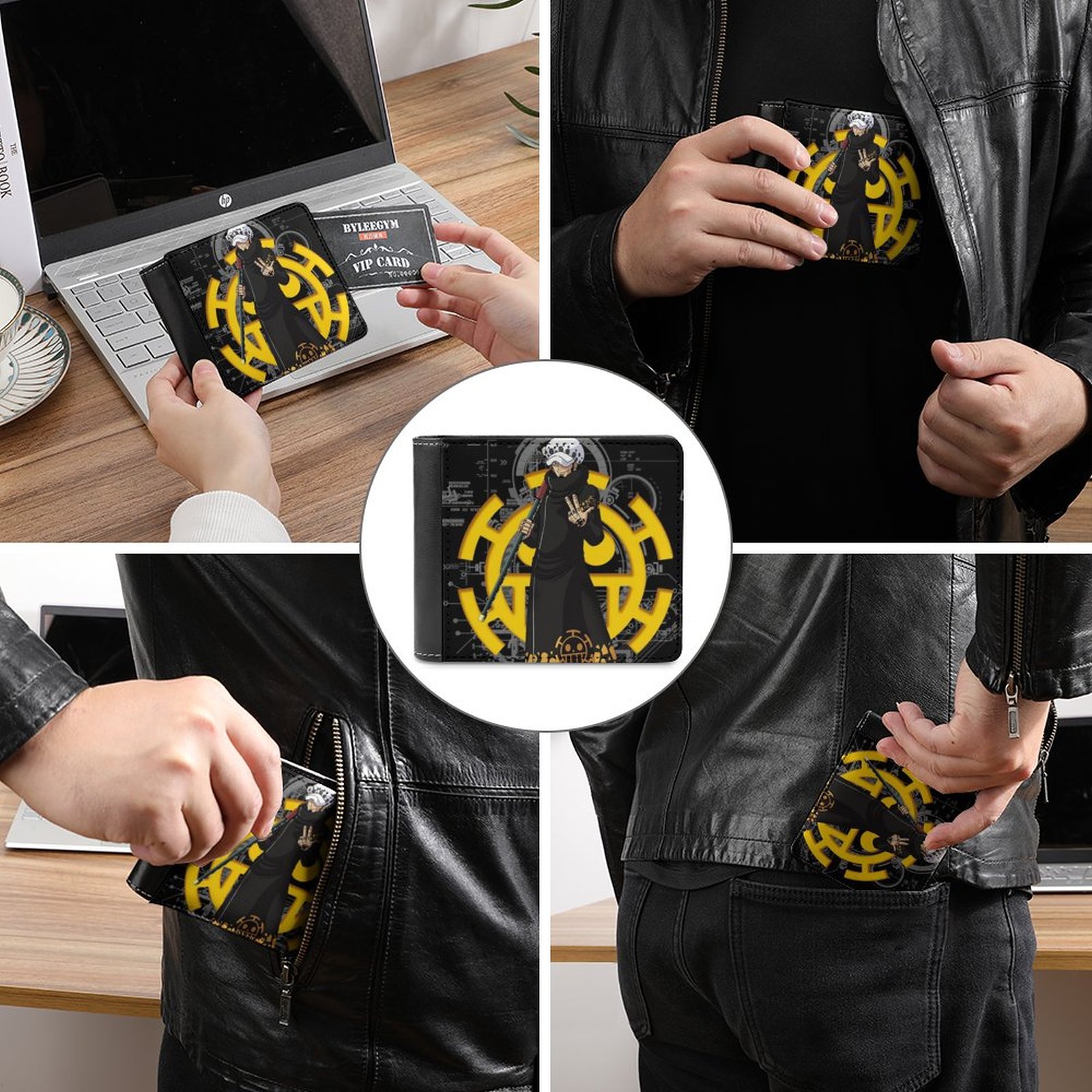 Trafalgar Law Men Wallet Pu Le - Death Note Replica review and price