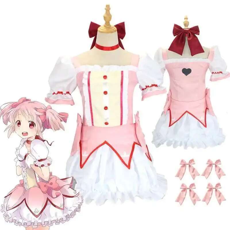 Magical Girl Puella Magi Madok - Anime Cosplay Diy review and price