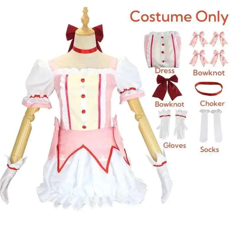 Magical Girl Puella Magi Madok - Anime Cosplay Diy review and price