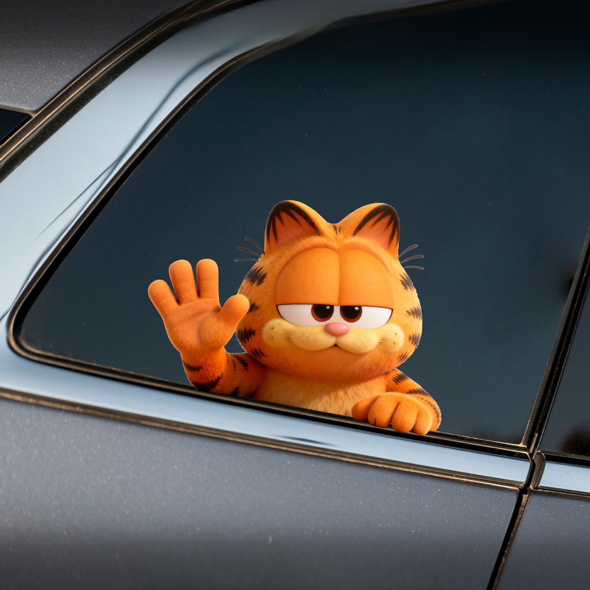 Cute Garfield Cartoon Vinyl St - Anime Cosplay Cute review and price