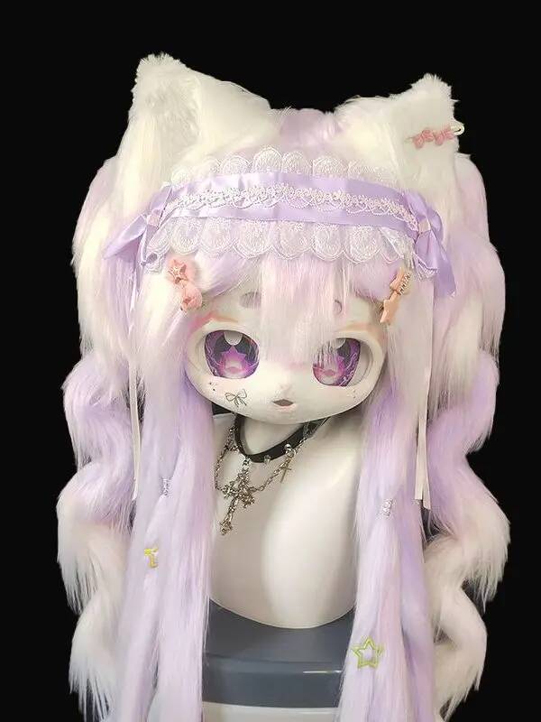 Handmade Kig Fursuit Head, Cut - Anime Cosplay Cat review and price