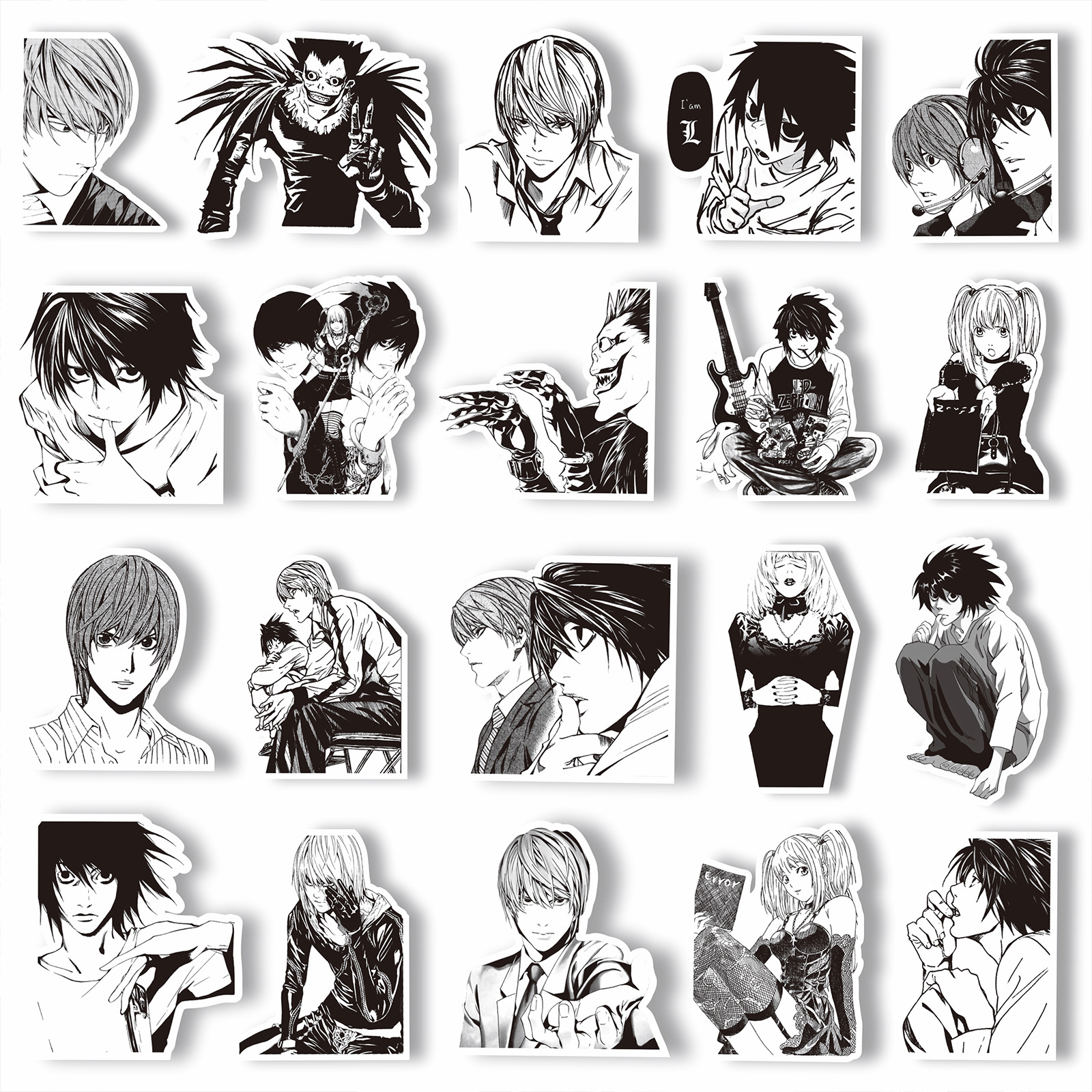 65pcs Death Note Cartoon Stick - Death Note Replica review and price